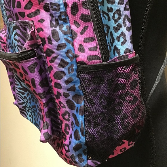 GLOBAL DEGREE Backpack, black/pink/blue - Picture 6 of 12